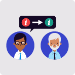 an employee telling an employer about changed details