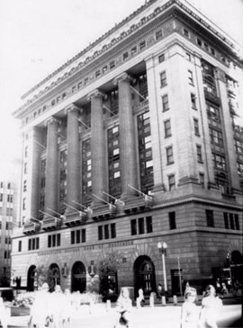 The Savings Bank building in Martin Place, Sydney.