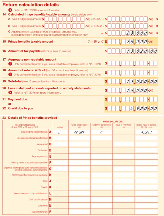 Example of figures at item 23