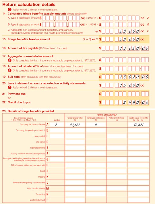 Example of figures at item 23