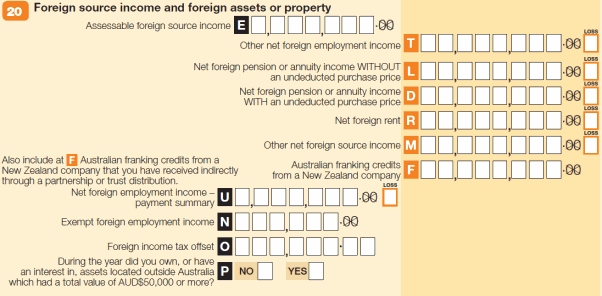 TaxPack supplement 2011: item 20