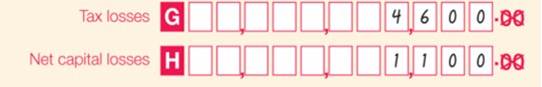 Example of how to complete part B item 2 