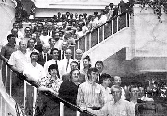 ATO leaders - members of the Senior Executive Service at a conference in 1992.