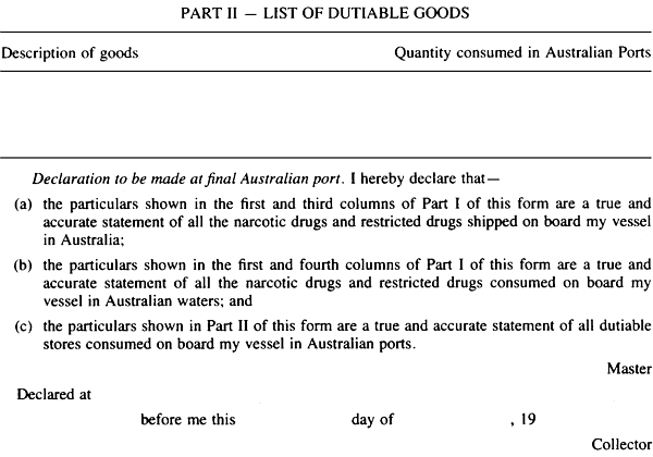FORM 42A - continued