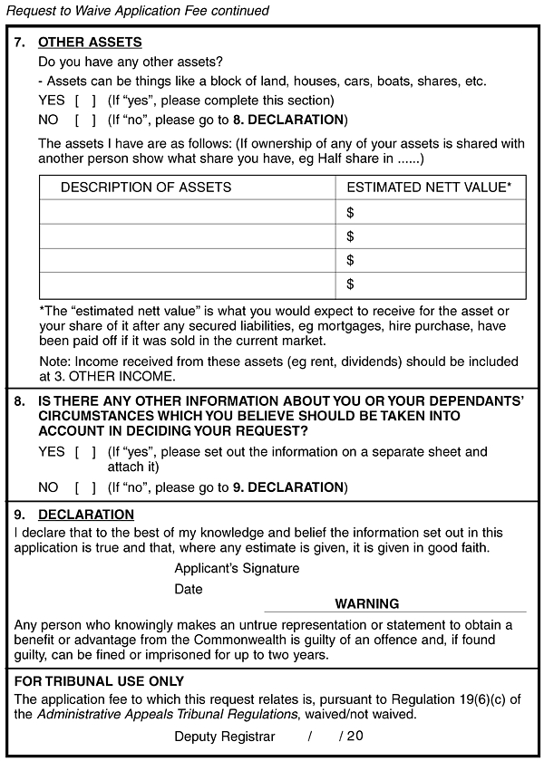 Request to Waive Applcation Fee p3