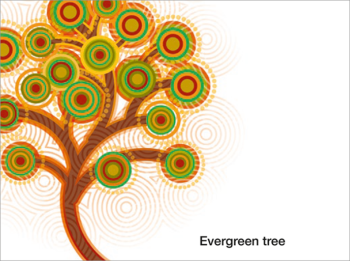 Evergreen tree