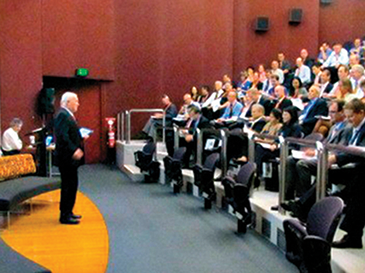 Image of conference presentation Image of conference presentation