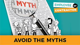 Employee or contractor? Avoid the myths