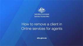 Follow this step-by-step instructional video to learn how to remove a client in Online services for agents. 