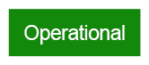 Green bar background appears with word 'Operational'