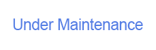 Plain white background appears with word 'Under Maintenance'.